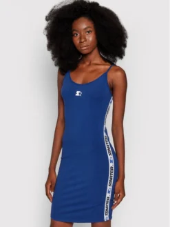 Starter Vestito Estivo SDG-012-BD Blu Scuro Slim Fit