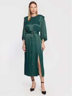 Ted Baker Vestito Da Giorno Josina 265565 Verde Regular Fit