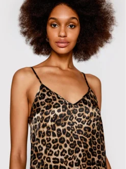 THE KOOPLES Vestito Estivo Lopard FROB25006K Marrone Regular Fit -Offerta economica Guess || Calvin Klein Jeans || Vero Moda the kooples vestito estivo lopard frob25006k marrone regular fit 3