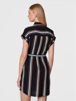 TOM TAILOR Denim Vestito Chemisier 1031755 Nero Regular Fit -Offerta economica Guess || Calvin Klein Jeans || Vero Moda tom tailor denim vestito chemisier 1031755 nero regular fit 2