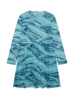 Tom Tailor Vestito 1034443 Blu Regular Fit