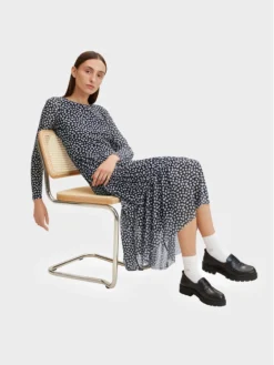 Tom Tailor Vestito Da Giorno 1030257 Blu Scuro Regular Fit -Offerta economica Guess || Calvin Klein Jeans || Vero Moda tom tailor vestito da giorno 1030257 blu scuro regular fit 4