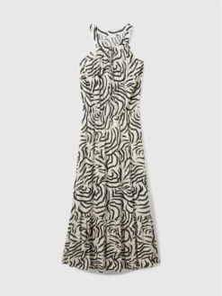 Tom Tailor Vestito Estivo 1031700 Beige Regular Fit -Offerta economica Guess || Calvin Klein Jeans || Vero Moda tom tailor vestito estivo 1031700 beige regular fit 4