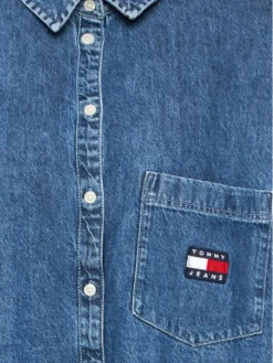 Tommy Jeans Curve Vestito Di Jeans Boyfriend DW0DW15083 Blu Relaxed Fit -Offerta economica Guess || Calvin Klein Jeans || Vero Moda tommy jeans curve vestito di jeans boyfriend dw0dw15083 blu relaxed fit 2