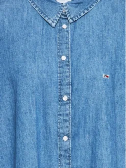 Tommy Jeans Curve Vestito Di Jeans Chambray DW0DW15082 Blu Regular Fit -Offerta economica Guess || Calvin Klein Jeans || Vero Moda tommy jeans curve vestito di jeans chambray dw0dw15082 blu regular fit 2