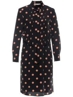 Tory Burch Vestito Chemisier Printed Ruffle Bow Dress 61697 Nero Regular Fit -Offerta economica Guess || Calvin Klein Jeans || Vero Moda tory burch vestito chemisier printed ruffle bow dress 61697 nero regular fit 5