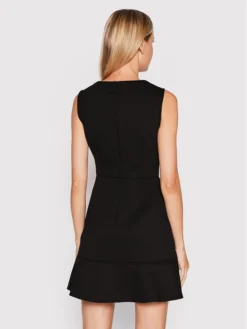 Trussardi Vestito Da Giorno 56D00629 Nero Regular Fit -Offerta economica Guess || Calvin Klein Jeans || Vero Moda trussardi vestito da giorno 56d00629 nero regular fit 2