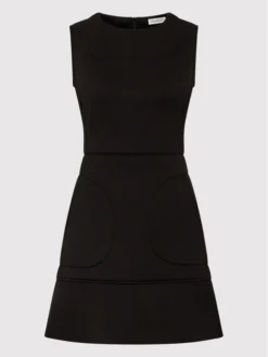 Trussardi Vestito Da Giorno 56D00629 Nero Regular Fit -Offerta economica Guess || Calvin Klein Jeans || Vero Moda trussardi vestito da giorno 56d00629 nero regular fit 4