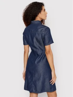 Trussardi Vestito Di Jeans 56D00598 Blu Scuro Regular Fit -Offerta economica Guess || Calvin Klein Jeans || Vero Moda trussardi vestito di jeans 56d00598 blu scuro regular fit 2