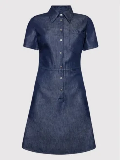 Trussardi Vestito Di Jeans 56D00598 Blu Scuro Regular Fit -Offerta economica Guess || Calvin Klein Jeans || Vero Moda trussardi vestito di jeans 56d00598 blu scuro regular fit 4