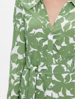 United Colors Of Benetton Vestito Chemisier 43UEDV02X Verde Regular Fit -Offerta economica Guess || Calvin Klein Jeans || Vero Moda united colors of benetton vestito chemisier 43uedv02x verde regular fit 3