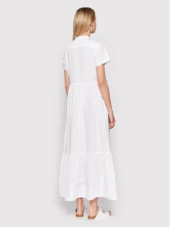 United Colors Of Benetton Vestito Chemisier 4EW7DV011 Bianco Regular Fit -Offerta economica Guess || Calvin Klein Jeans || Vero Moda united colors of benetton vestito chemisier 4ew7dv011 bianco regular fit 2