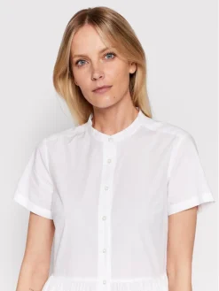 United Colors Of Benetton Vestito Chemisier 4EW7DV011 Bianco Regular Fit -Offerta economica Guess || Calvin Klein Jeans || Vero Moda united colors of benetton vestito chemisier 4ew7dv011 bianco regular fit 3