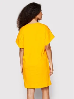 United Colors Of Benetton Vestito Da Giorno 3BL0DV003 Arancione Relaxed Fit -Offerta economica Guess || Calvin Klein Jeans || Vero Moda united colors of benetton vestito da giorno 3bl0dv003 arancione relaxed fit 2