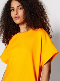 United Colors Of Benetton Vestito Da Giorno 3BL0DV003 Arancione Relaxed Fit -Offerta economica Guess || Calvin Klein Jeans || Vero Moda united colors of benetton vestito da giorno 3bl0dv003 arancione relaxed fit 3