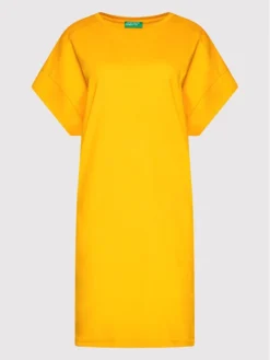 United Colors Of Benetton Vestito Da Giorno 3BL0DV003 Arancione Relaxed Fit -Offerta economica Guess || Calvin Klein Jeans || Vero Moda united colors of benetton vestito da giorno 3bl0dv003 arancione relaxed fit 4