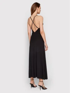 United Colors Of Benetton Vestito Estivo 3Q225V009 Nero Regular Fit -Offerta economica Guess || Calvin Klein Jeans || Vero Moda united colors of benetton vestito estivo 3q225v009 nero regular fit 2