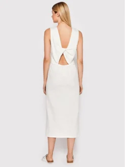 United Colors Of Benetton Vestito Estivo 3UDWDV006 Bianco Regular Fit -Offerta economica Guess || Calvin Klein Jeans || Vero Moda united colors of benetton vestito estivo 3udwdv006 bianco regular fit 2