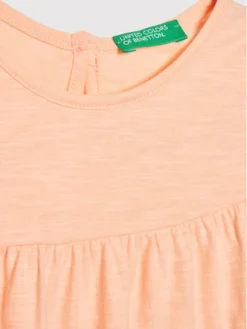 United Colors Of Benetton Vestito Estivo 3Z7QGV002 Arancione Regular Fit -Offerta economica Guess || Calvin Klein Jeans || Vero Moda united colors of benetton vestito estivo 3z7qgv002 arancione regular fit 2