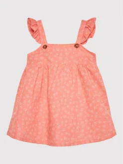 United Colors Of Benetton Vestito Estivo 4PL9GV005 Rosa Regular Fit