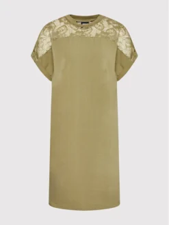 URBAN CLASSICS Vestito Da Giorno Lace TB4363 Verde Regular Fit -Offerta economica Guess || Calvin Klein Jeans || Vero Moda urban classics vestito da giorno lace tb4363 verde regular fit 4