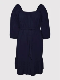 Vero Moda Curve Vestito Da Giorno Giana 10266024 Blu Scuro Regular Fit -Offerta economica Guess || Calvin Klein Jeans || Vero Moda vero moda curve vestito da giorno giana 10266024 blu scuro regular fit 4