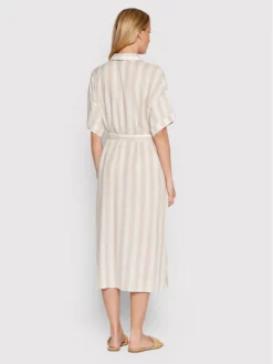 Vero Moda Vestito Chemisier Jena 10260258 Beige Regular Fit -Offerta economica Guess || Calvin Klein Jeans || Vero Moda vero moda vestito chemisier jena 10260258 beige regular fit 2