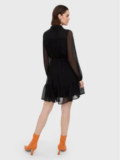 Vero Moda Vestito Chemisier Kaya 10274181 Nero Regular Fit -Offerta economica Guess || Calvin Klein Jeans || Vero Moda vero moda vestito chemisier kaya 10274181 nero regular fit 2