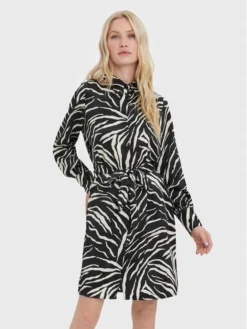 Vero Moda Vestito Chemisier Liva 10275274 Nero Regular Fit