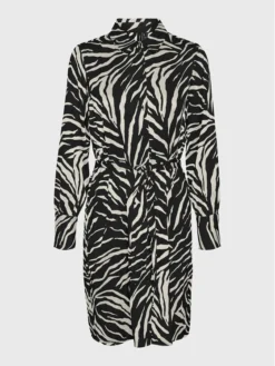 Vero Moda Vestito Chemisier Liva 10275274 Nero Regular Fit -Offerta economica Guess || Calvin Klein Jeans || Vero Moda vero moda vestito chemisier liva 10275274 nero regular fit 4