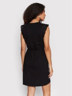 Vero Moda Vestito Da Giorno Hollyn 10265206 Nero Regular Fit -Offerta economica Guess || Calvin Klein Jeans || Vero Moda vero moda vestito da giorno hollyn 10265206 nero regular fit 2