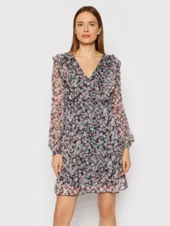 Vero Moda Vestito Da Giorno Ina 10261040 Multicolore Regular Fit