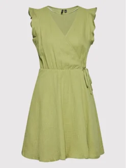 Vero Moda Vestito Da Giorno Natali 10263273 Verde Regular Fit -Offerta economica Guess || Calvin Klein Jeans || Vero Moda vero moda vestito da giorno natali 10263273 verde regular fit 1 4