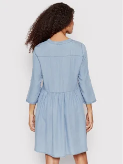 Vero Moda Vestito Di Jeans Libbie 10240108 Blu Relaxed Fit -Offerta economica Guess || Calvin Klein Jeans || Vero Moda vero moda vestito di jeans libbie 10240108 blu relaxed fit 2