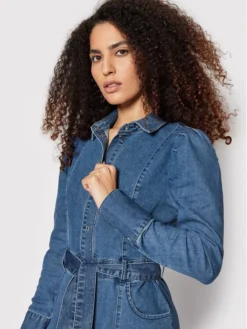 Vero Moda Vestito Di Jeans Ruby 10258184 Blu Regular Fit -Offerta economica Guess || Calvin Klein Jeans || Vero Moda vero moda vestito di jeans ruby 10258184 blu regular fit 3