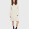 Vero Moda Vestito Di Maglia Gold 10271183 Écru Loose Fit