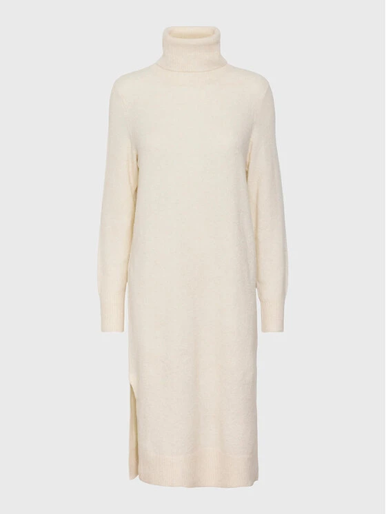 Vero Moda Vestito Di Maglia Newwind 10273089 Écru Relaxed Fit 5 Vero Moda Vestito Di Maglia Newwind 10273089 Écru Relaxed Fit - immagine 5