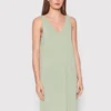 Vero Moda Vestito Estivo Filli 10265015 Verde Regular Fit
