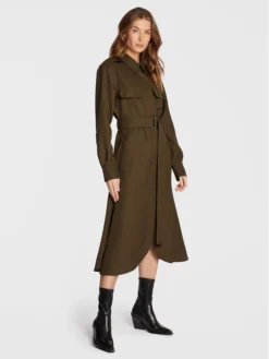 Vestito Chemisier 1322WDR003876B Cachi Regular Fit