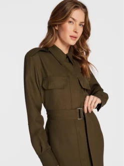 Vestito Chemisier 1322WDR003876B Cachi Regular Fit -Offerta economica Guess || Calvin Klein Jeans || Vero Moda victoria victoria beckham vestito chemisier 1322wdr003876b cachi regular fit 4