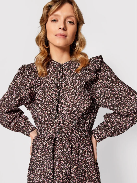 Vila Vestito Chemisier Fimia 14074038 Multicolore Regular Fit 4 Vila Vestito Chemisier Fimia 14074038 Multicolore Regular Fit - immagine 4