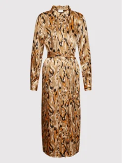 Vila Vestito Chemisier Mocala 14073122 Marrone Regular Fit -Offerta economica Guess || Calvin Klein Jeans || Vero Moda vila vestito chemisier mocala 14073122 marrone regular fit 4