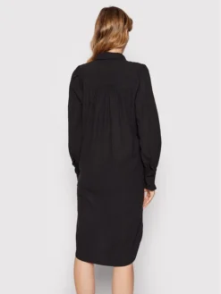 Vila Vestito Chemisier Tania 14069354 Nero Regular Fit -Offerta economica Guess || Calvin Klein Jeans || Vero Moda vila vestito chemisier vitania 14069354 nero regular fit 2