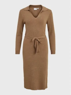 Vila Vestito Di Maglia Marla 14076044 Beige Regular Fit -Offerta economica Guess || Calvin Klein Jeans || Vero Moda vila vestito di maglia marla 14076044 beige regular fit 5