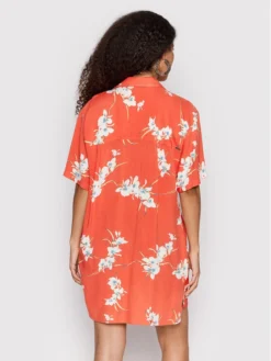 Volcom Vestito Chemisier Retro Resort B0412204 Rosso Oversize -Offerta economica Guess || Calvin Klein Jeans || Vero Moda volcom vestito chemisier retro resort b0412204 rosso oversize 2