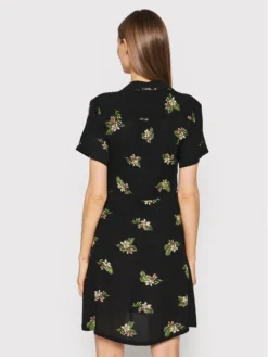 Volcom Vestito Chemisier Stormy Tropix B1312204 Nero Loose Fit -Offerta economica Guess || Calvin Klein Jeans || Vero Moda volcom vestito chemisier stormy tropix b1312204 nero loose fit 2