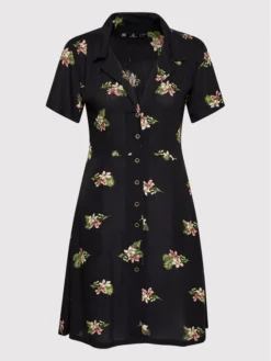 Volcom Vestito Chemisier Stormy Tropix B1312204 Nero Loose Fit -Offerta economica Guess || Calvin Klein Jeans || Vero Moda volcom vestito chemisier stormy tropix b1312204 nero loose fit 4