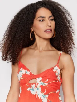 Volcom Vestito Estivo Retro Resort B1312208 Rosso Regular Fit -Offerta economica Guess || Calvin Klein Jeans || Vero Moda volcom vestito estivo retro resort b1312208 rosso regular fit 3