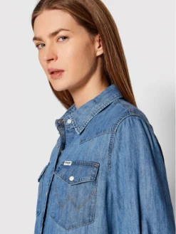 Wrangler Vestito Di Jeans W9N88NX8E Blu Regular Fit -Offerta economica Guess || Calvin Klein Jeans || Vero Moda wrangler vestito di jeans w9n88nx8e blu regular fit 3