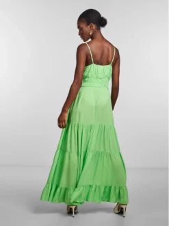 YAS Vestito 26026350 Verde Regular Fit -Offerta economica Guess || Calvin Klein Jeans || Vero Moda yas vestito 26026350 verde regular fit 2